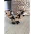 hair clip -leopard-